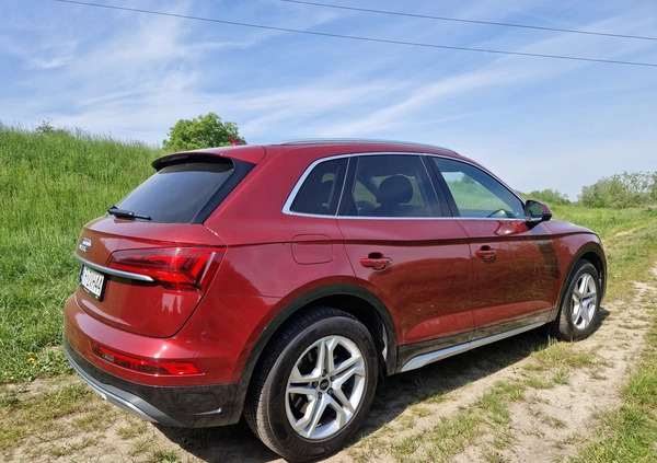 Audi Q5 cena 147000 przebieg: 50480, rok produkcji 2021 z Skawina małe 631